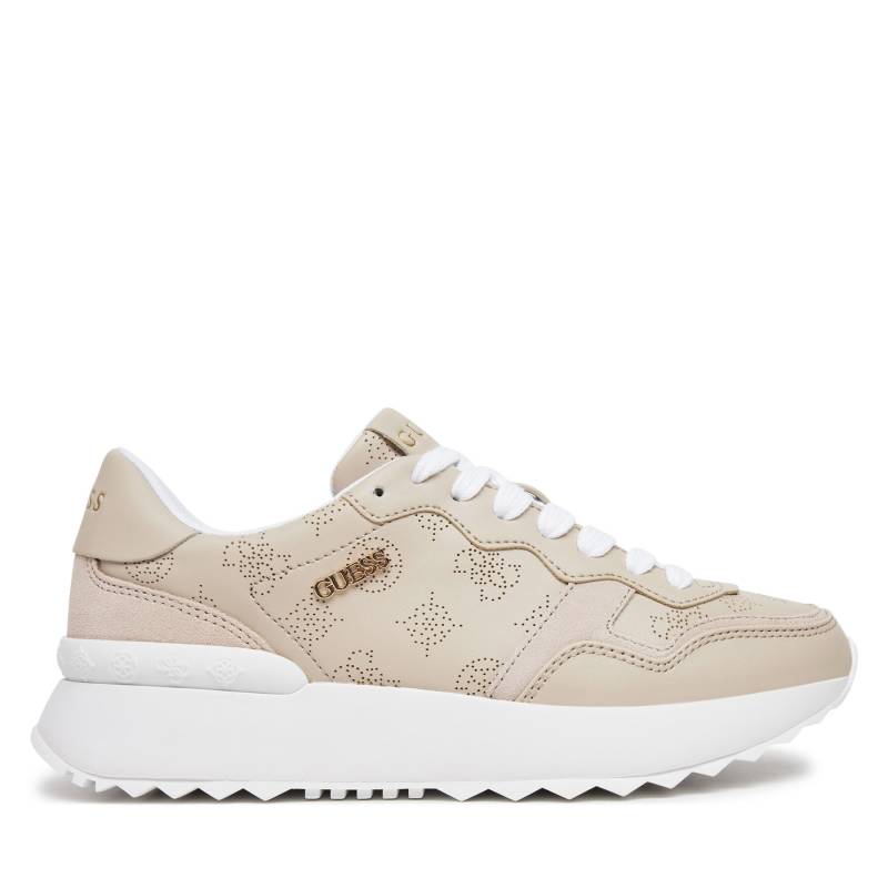 Sneakers Guess FLPVI3 ELE12 Beige von Guess