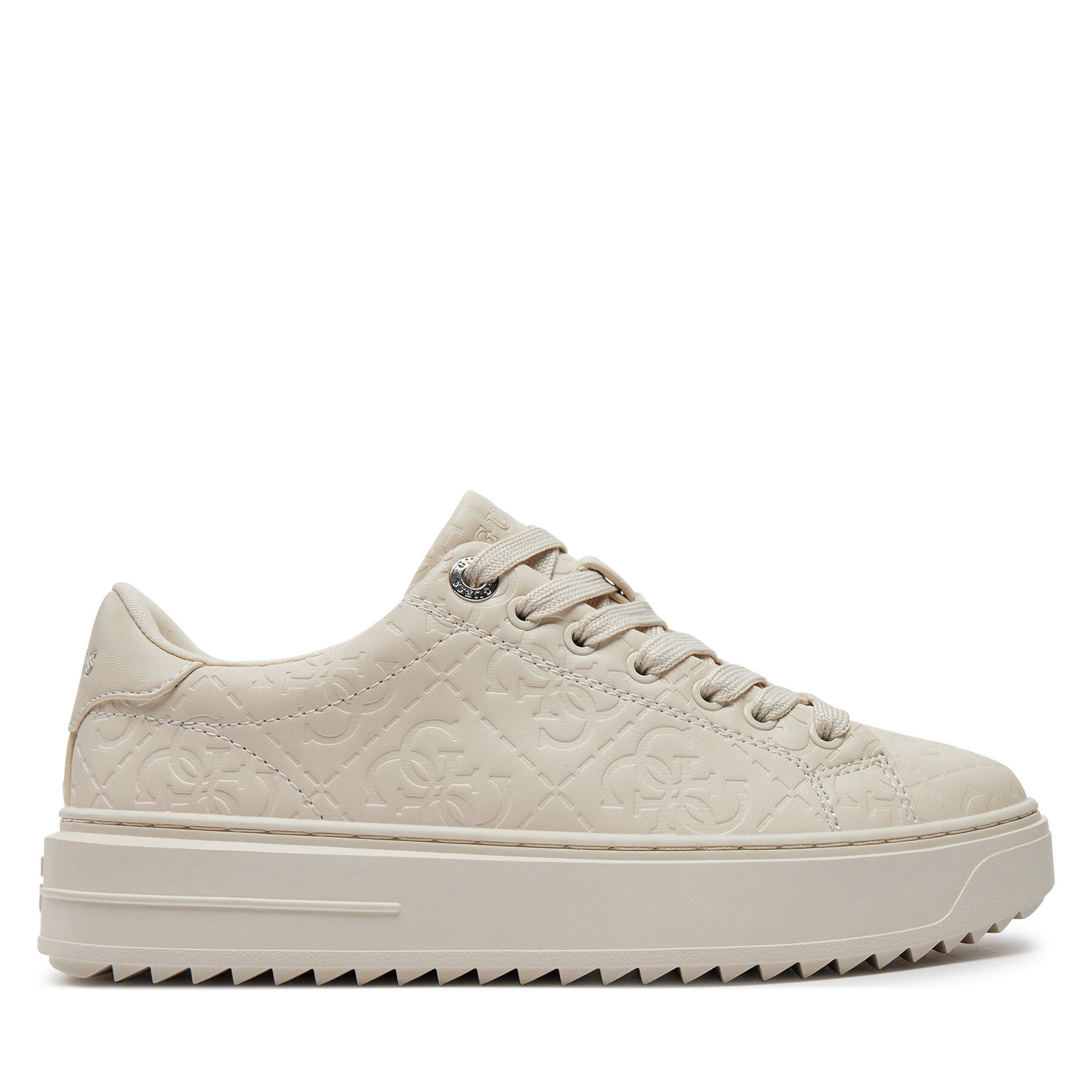 Sneakers Guess FLTDE9 FAL12 Écru von Guess