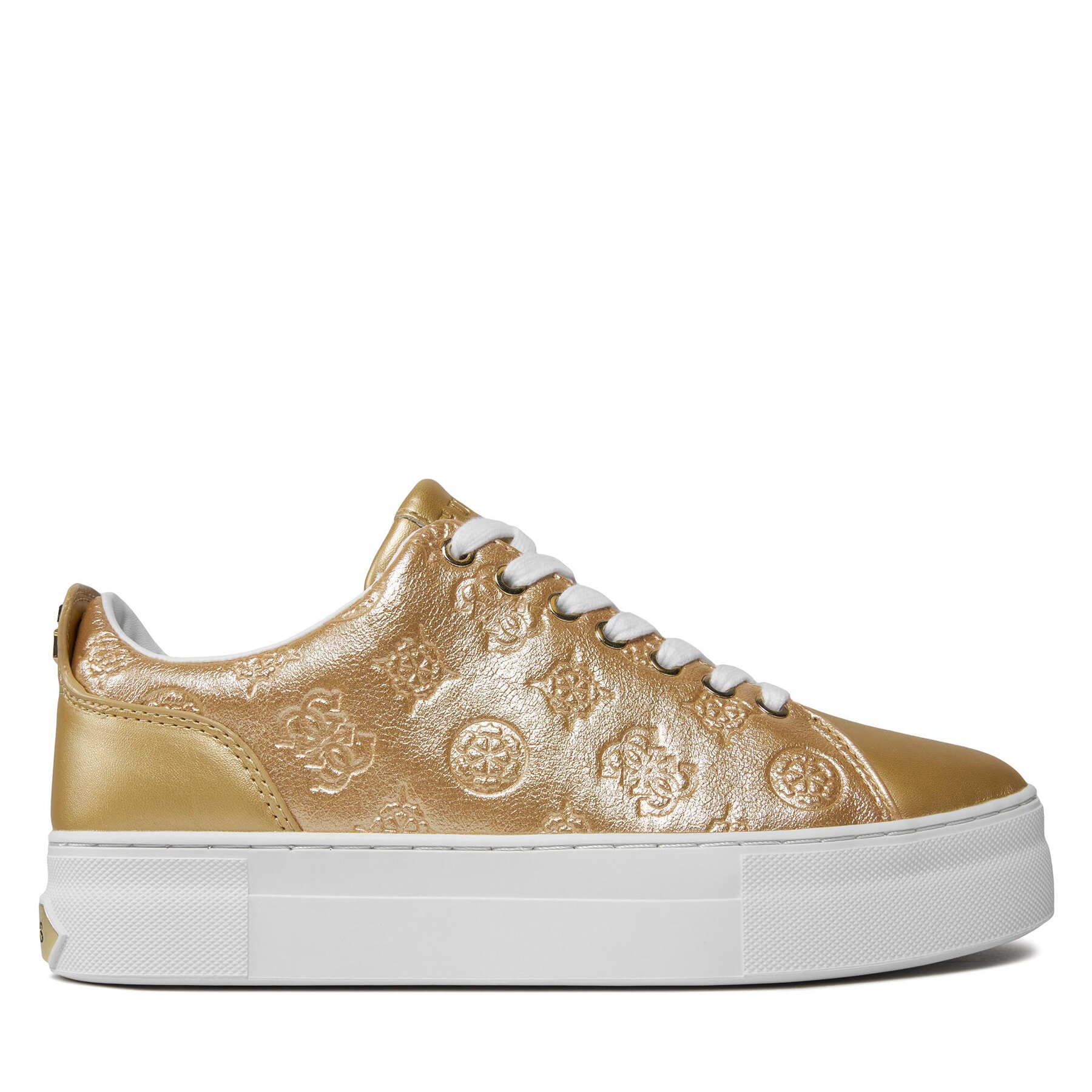 Sneakers Guess Gianele4 FLPGN4 LEL12 Goldfarben von Guess