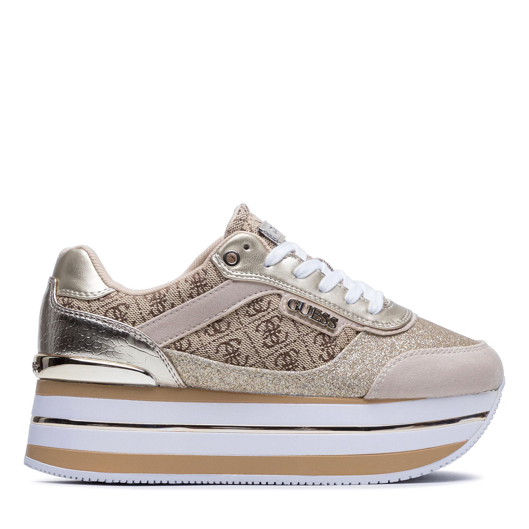Sneakers Guess Hansin2 FL5HNS FAL12 Goldfarben Sneakers Guess Hansin2 FL5HNS FAL12 Goldfarben von Guess