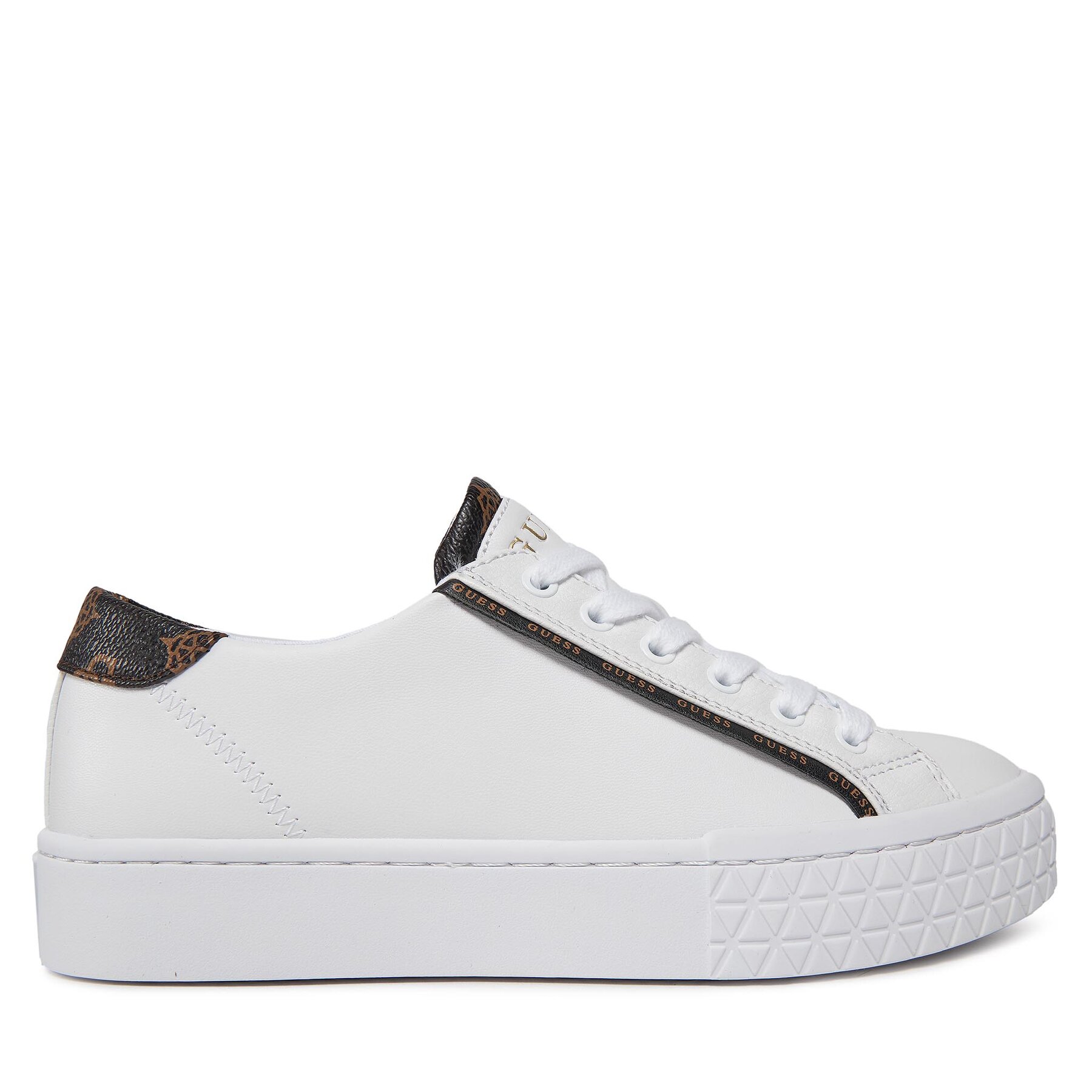 Sneakers Guess Pardie6 FLJPR6 ELE12 Weiß von Guess