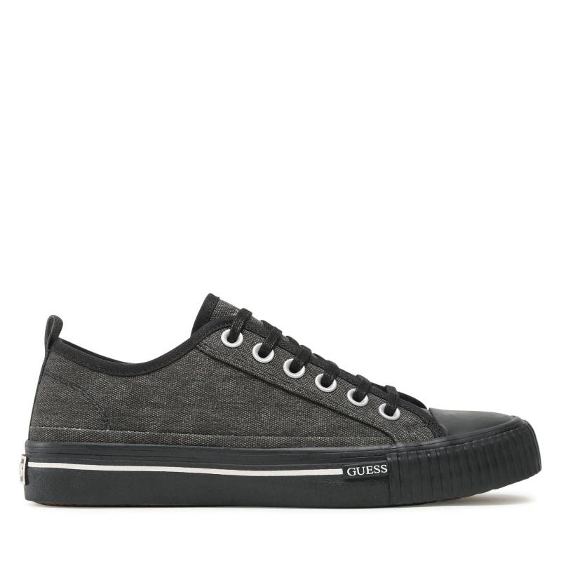 Sneakers aus Stoff Guess New Winners Low FM6NWL ELE12 Schwarz von Guess