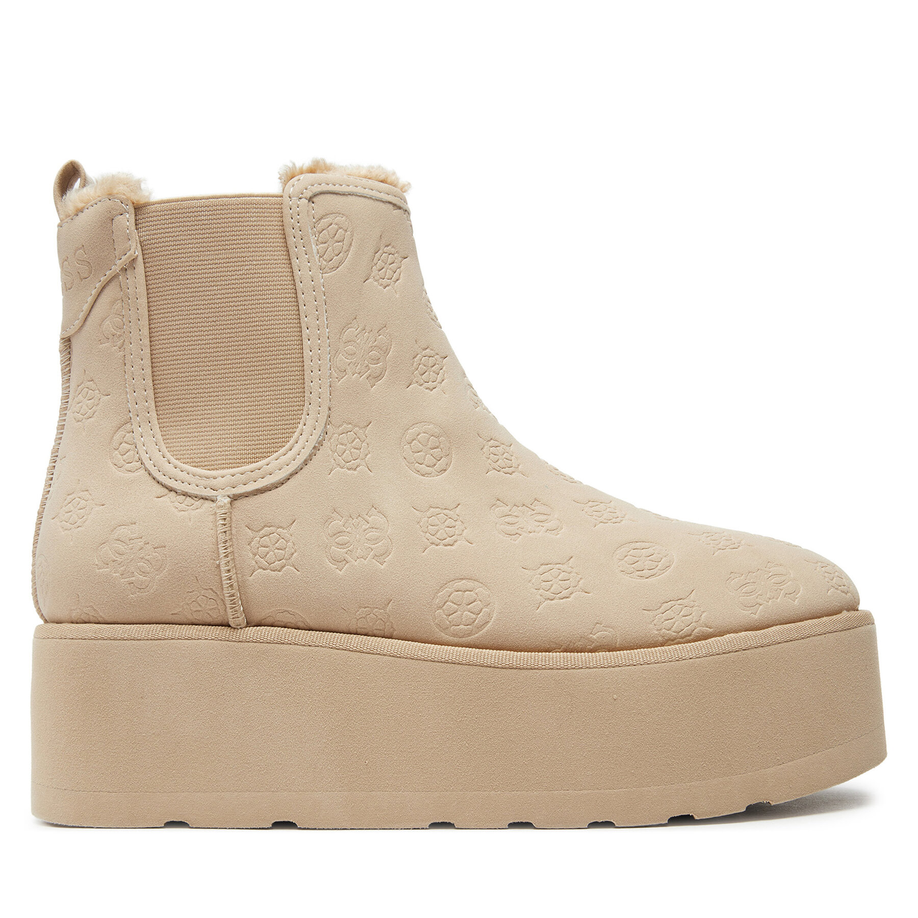 Stiefeletten Guess Jilaine FLFJIL FAL10 Beige von Guess