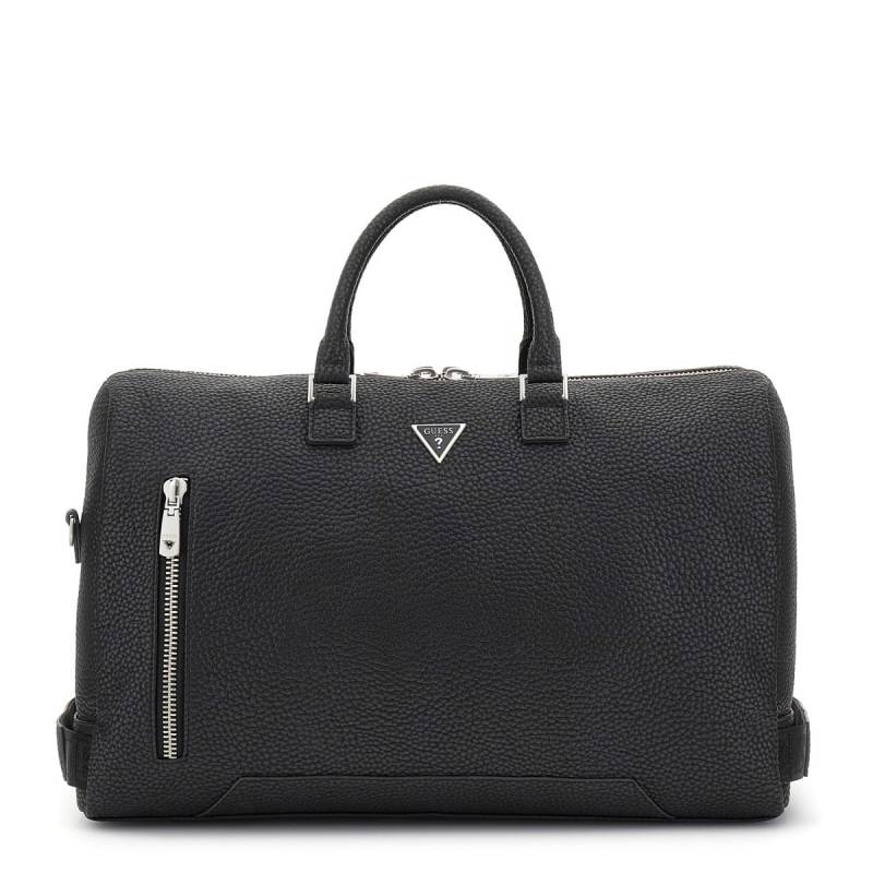 Torino - Duffle Bag, Schwarze Lederoptik von Guess