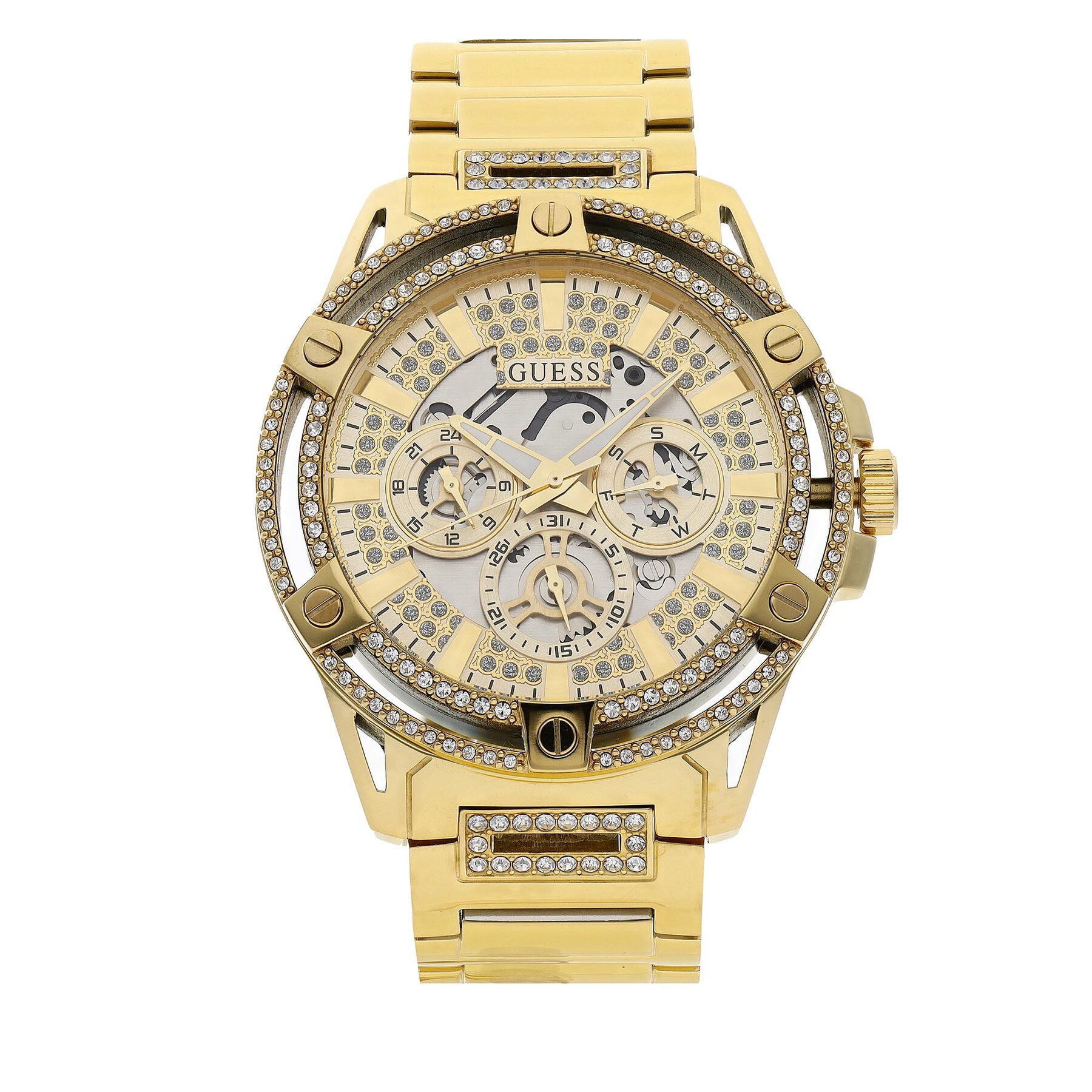 Uhr Guess King GW0497G2 Goldfarben von Guess