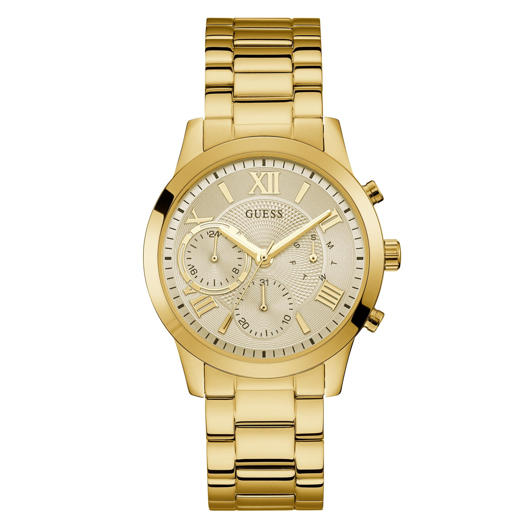 Uhr Guess Solar W1070L2 Goldfarben von Guess