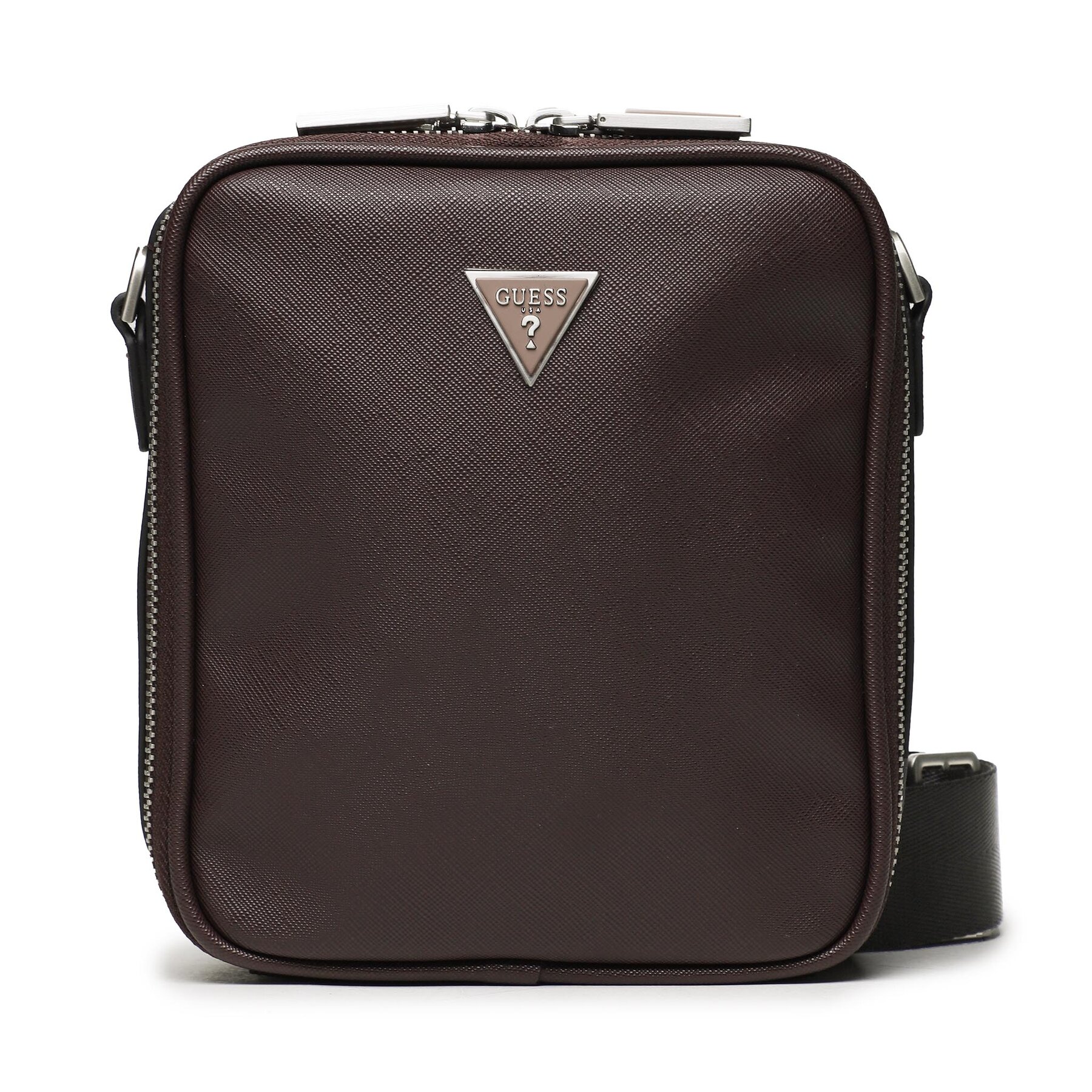 Umhängetasche Guess Certosa Saffiano Smart Mini Bags HMECSA P3254 Dunkelrot Umhängetasche Guess Certosa Saffiano Smart Mini Bags HMECSA P3254 Dunkelrot von Guess