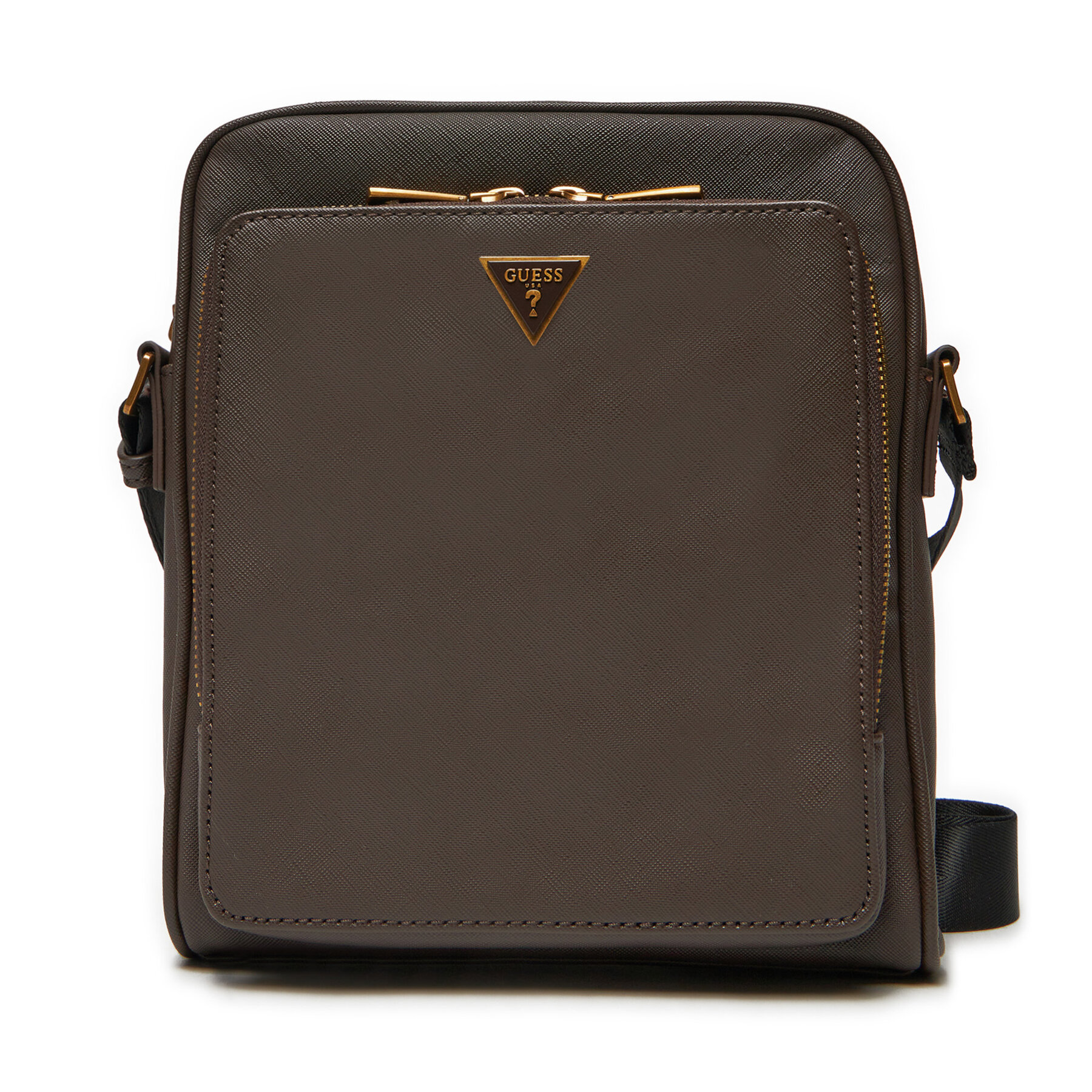 Umhängetasche Guess Milano-Saffiano Eco-Mini Bags HMMISA P4260 Braun Umhängetasche Guess Milano-Saffiano Eco-Mini Bags HMMISA P4260 Braun von Guess