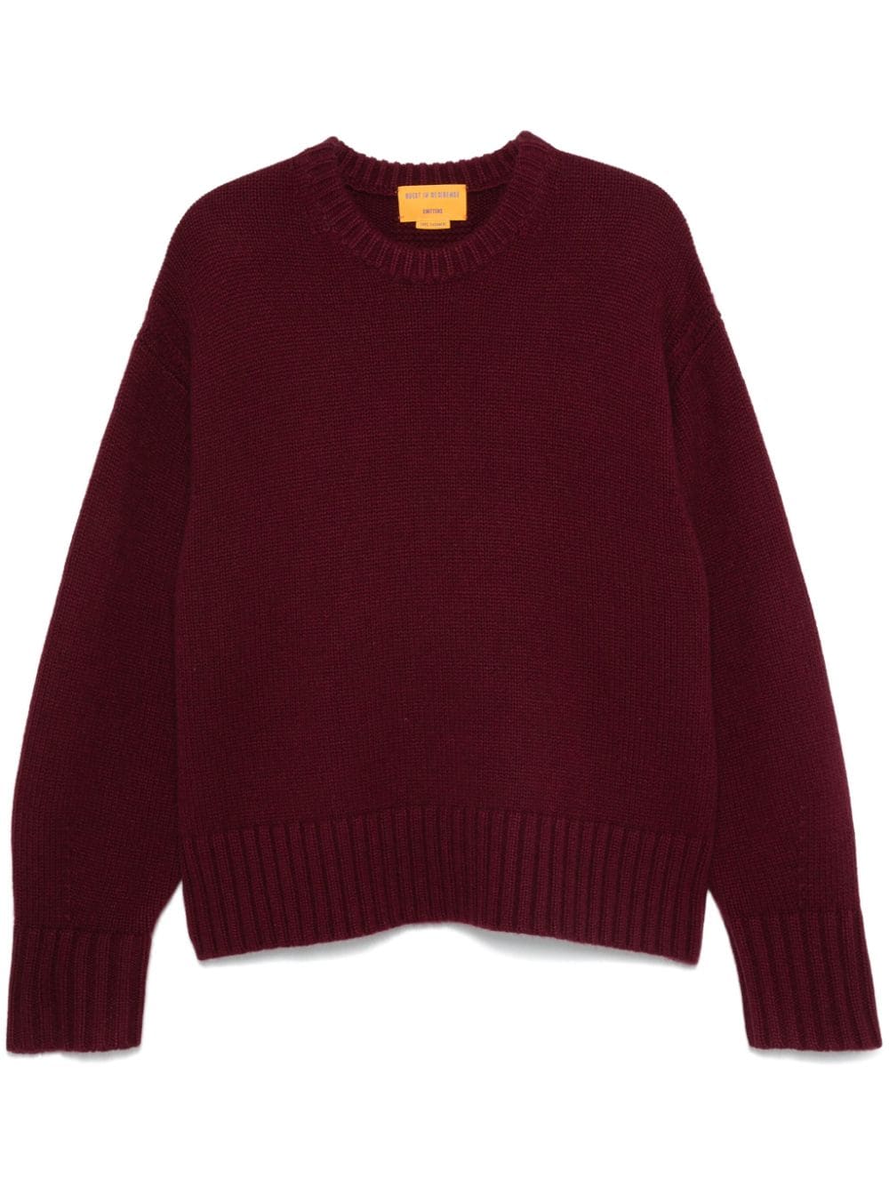 Guest In Residence Cozy Crew sweater - Red von Guest In Residence