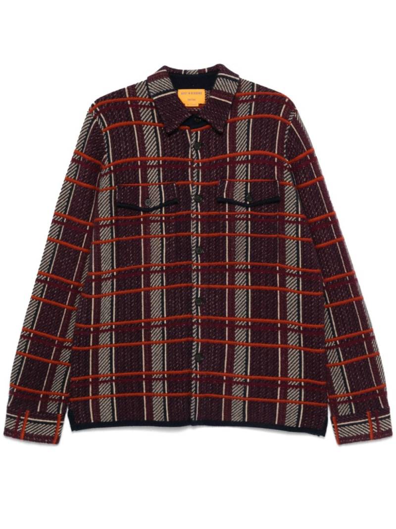 Guest In Residence Plaid Work shirt - Red von Guest In Residence