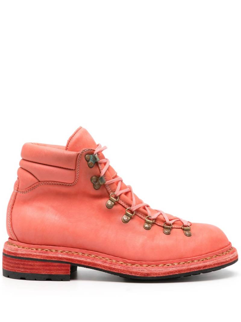 Guidi 19 leather boots - Pink von Guidi