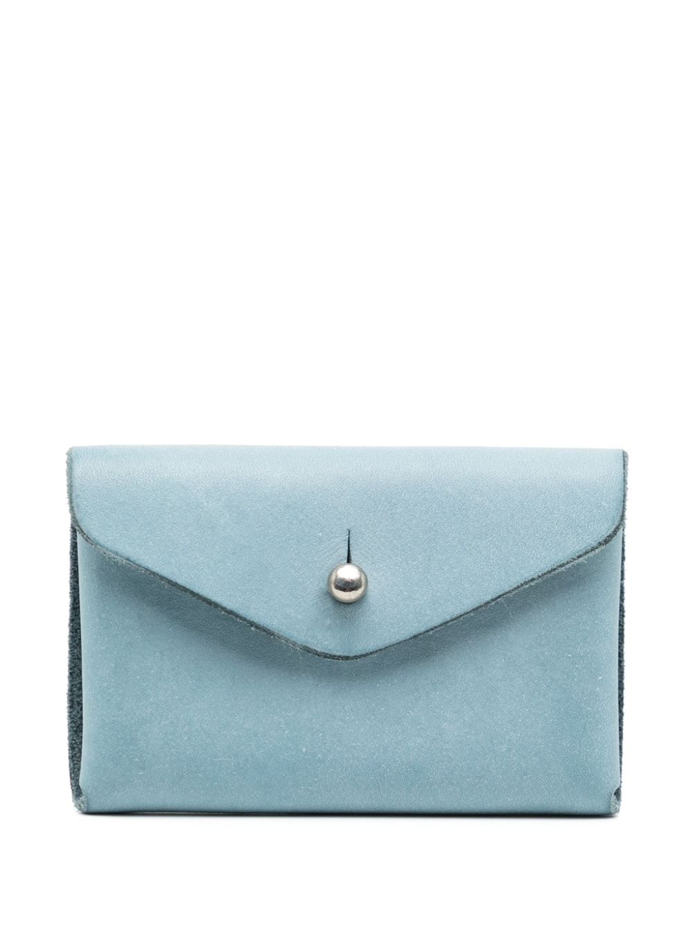 Guidi EN01 leather cardholder - Blue von Guidi