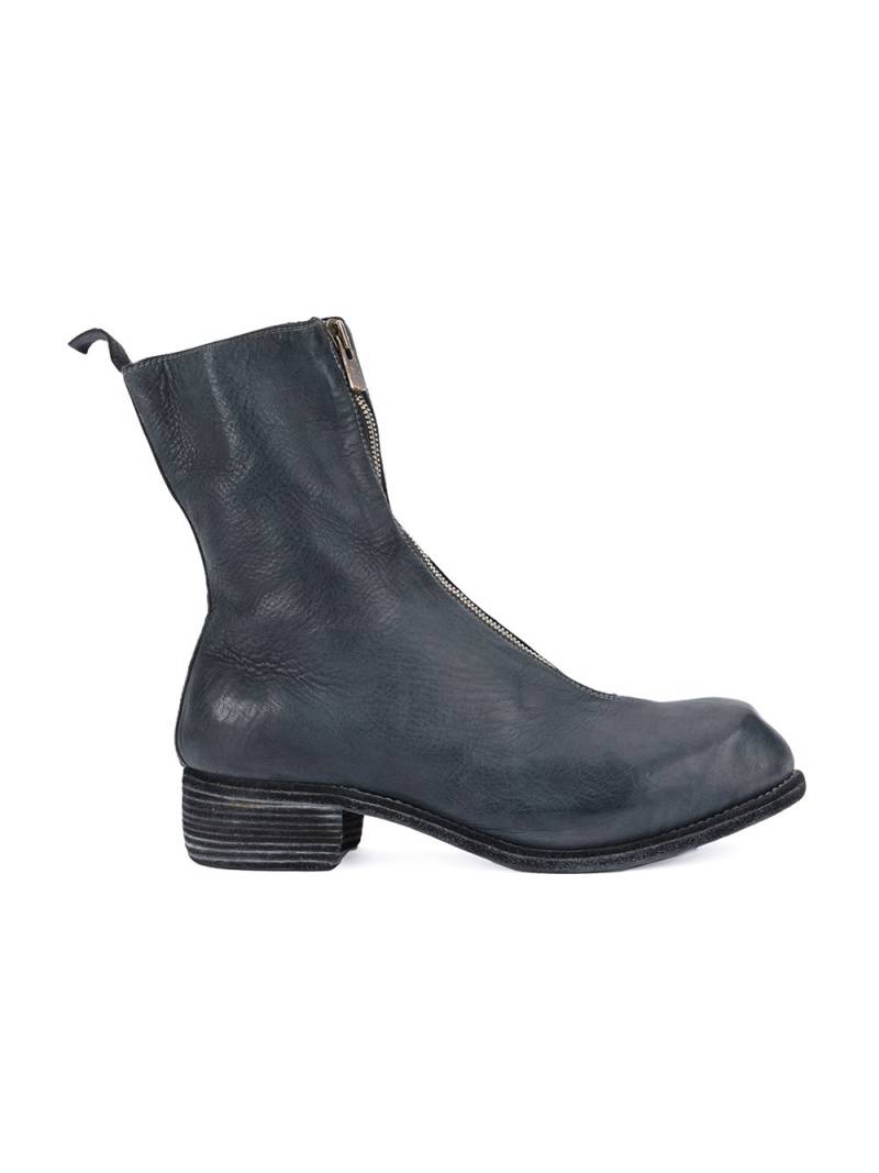 Guidi zipped ankle boots - Black von Guidi