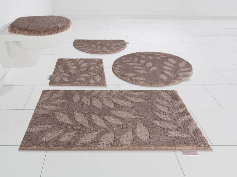 Guido Maria Kretschmer Home&Living Badematte »Leaves«, Höhe 10 mm, rutschhemmend beschichtet, schnell trocknend-strapazierfähig, angenehm weich, Badematten auch als 2 teiliges Set erhältlich von Guido Maria Kretschmer Home&Living