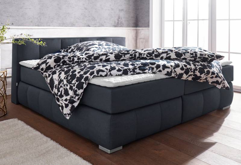 Guido Maria Kretschmer Home&Living Boxspringbett »Chelles«, inkl. Topper, in XXL- Überlänge 220 cm, Unterbox mit feine Wölbung von Guido Maria Kretschmer Home&Living