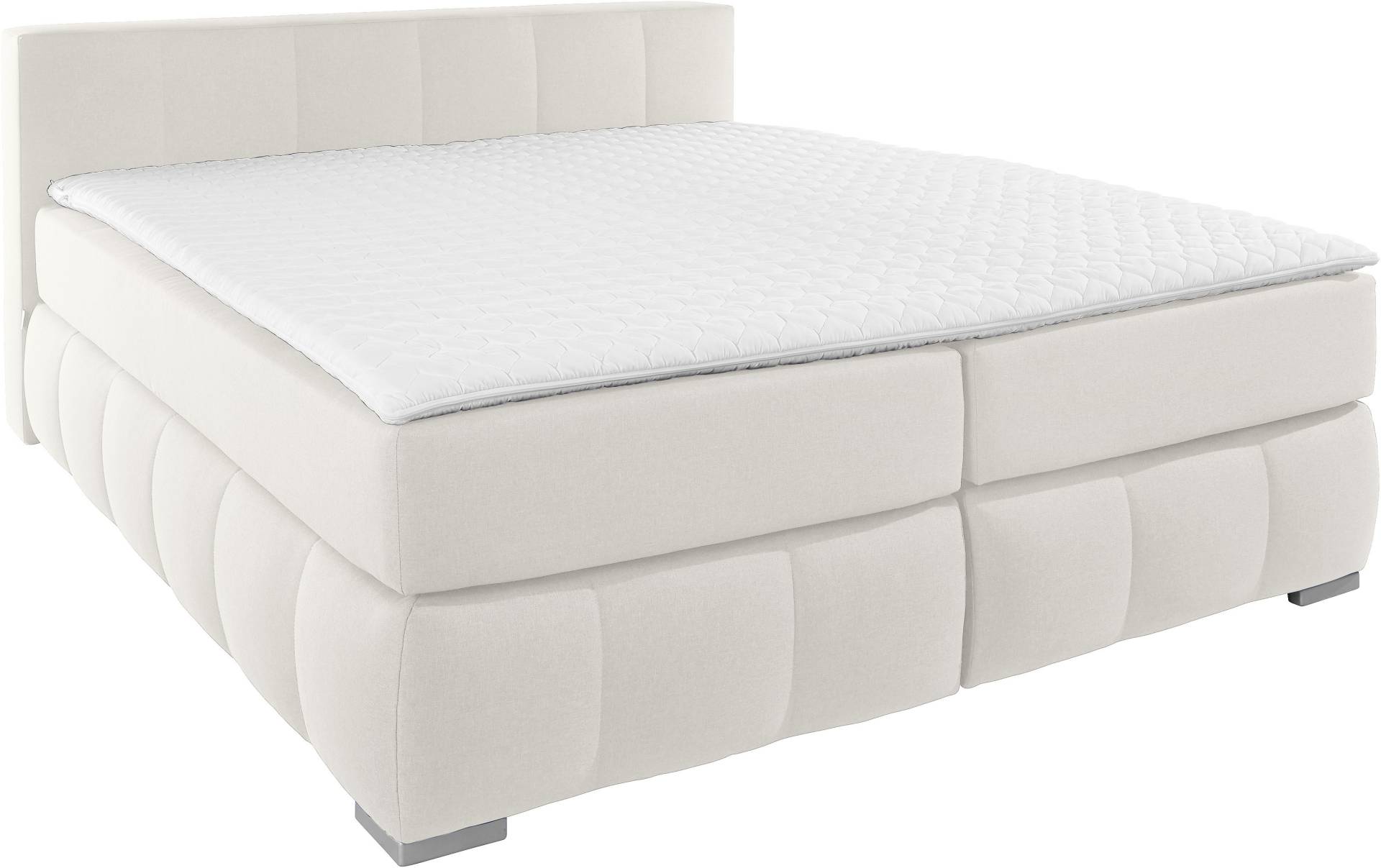 Guido Maria Kretschmer Home&Living Boxspringbett »Chelles«, inkl. Topper, in XXL- Überlänge 220 cm, Unterbox mit feine Wölbung von Guido Maria Kretschmer Home&Living