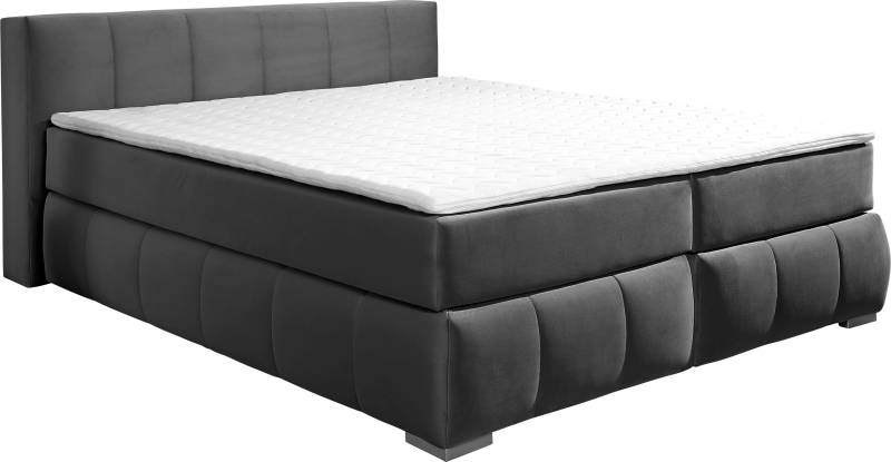 Guido Maria Kretschmer Home&Living Boxspringbett »Chelles«, inkl. Topper, in XXL- Überlänge 220 cm, Unterbox mit feine Wölbung von Guido Maria Kretschmer Home&Living