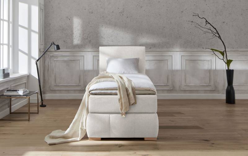 Guido Maria Kretschmer Home&Living Boxspringbett »Wehma«, inkl. Topper in 3 verschiedenen Matratzen, auch in Samtstoff von Guido Maria Kretschmer Home&Living