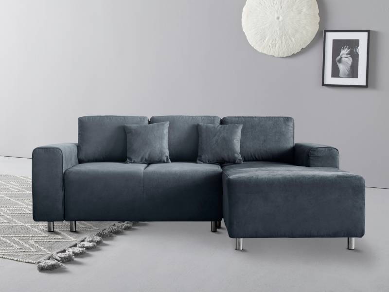 Guido Maria Kretschmer Home&Living Ecksofa »Györ«, L-Form, wahlweise mit Bettfunktion und Bettkasten incl. 2 Zierkissen von Guido Maria Kretschmer Home&Living