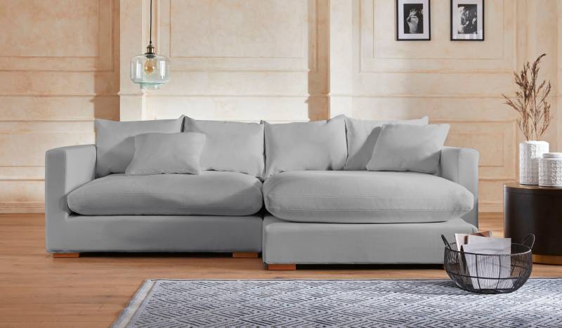 Guido Maria Kretschmer Home&Living Ecksofa »Pantin, L-Form,«, extra weich und kuschelig, Füllung mit Federn und Daunen von Guido Maria Kretschmer Home&Living