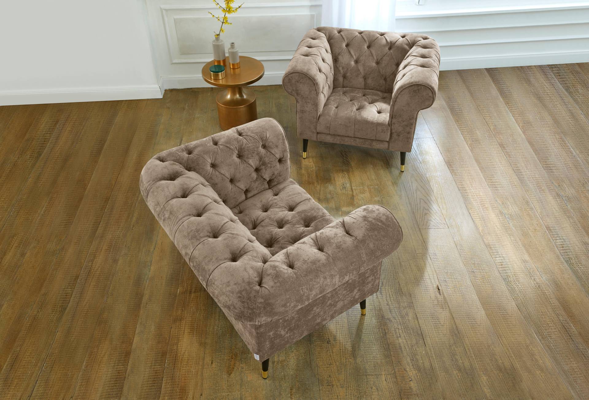 Guido Maria Kretschmer Home&Living Loveseat »Tinnum Loveseat, Chesterfield Sessel« von Guido Maria Kretschmer Home&Living