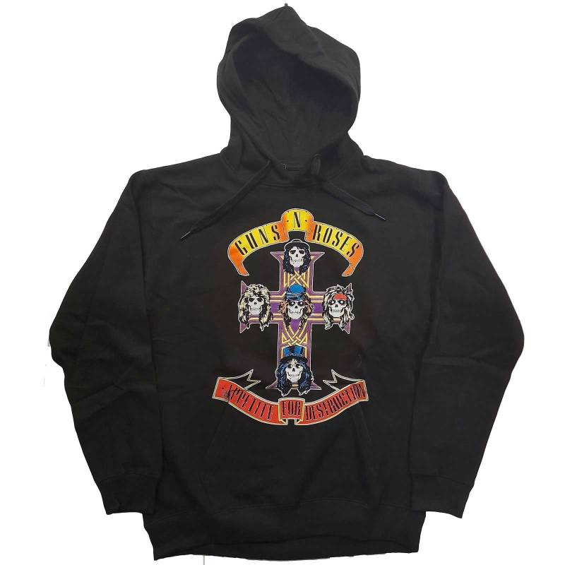 Appetite For Destruction Kapuzenpullover Damen Schwarz L von Guns N Roses