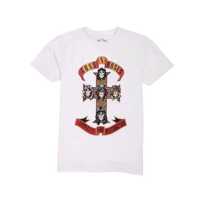 Appetite For Destruction Tshirt Damen Weiss S von Guns N Roses