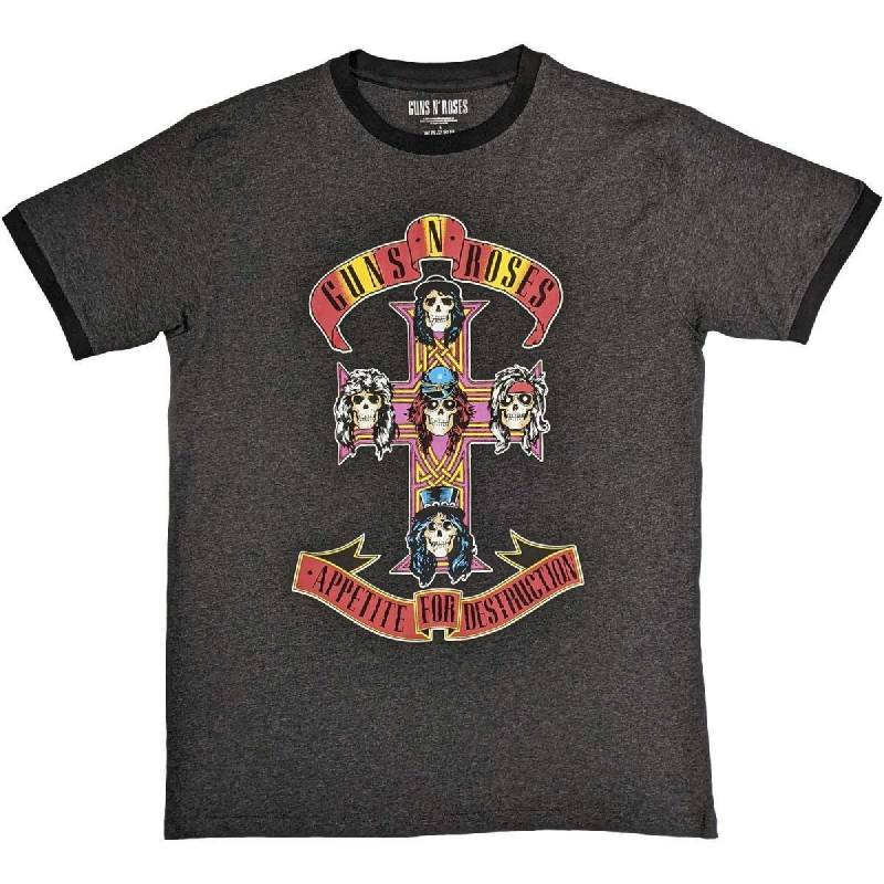 Appetite For Destruction Tshirt Herren Grau L von Guns N Roses