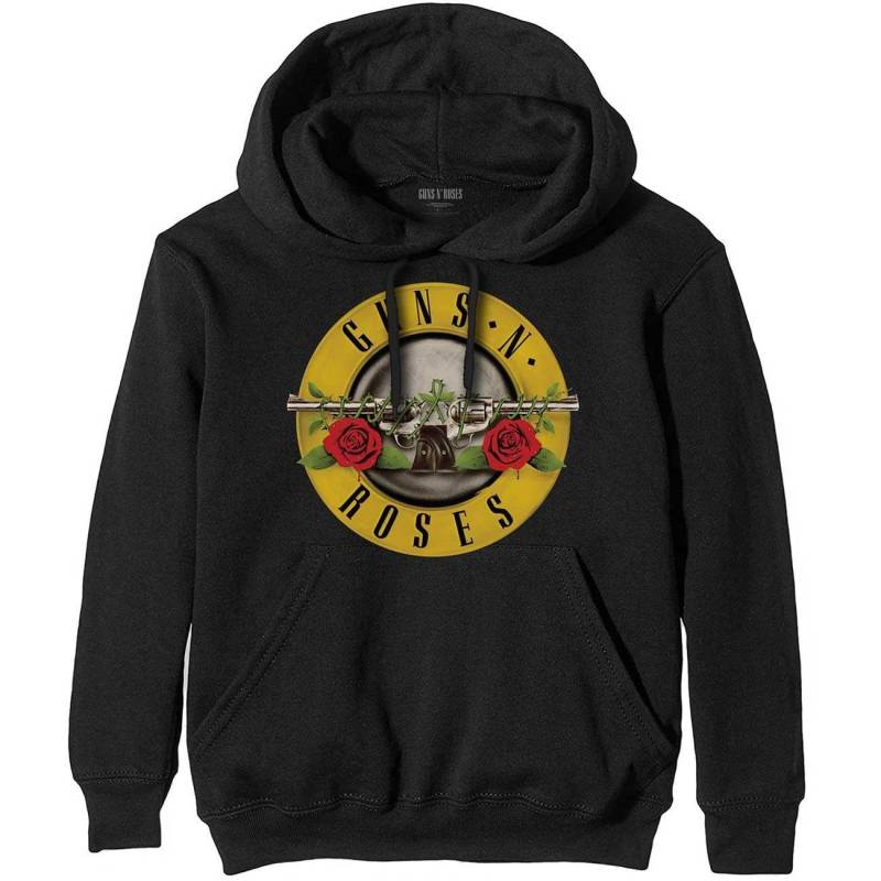 Guns N Roses - Classic Kapuzenpullover, für Damen, Schwarz, Größe XL von Guns N Roses