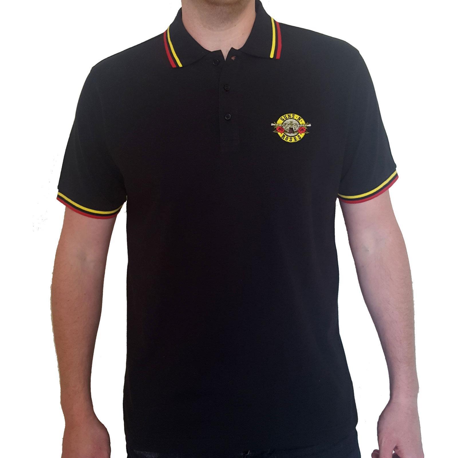 Guns N Roses - Classic Poloshirt, für Damen, Schwarz, Größe L von Guns N Roses