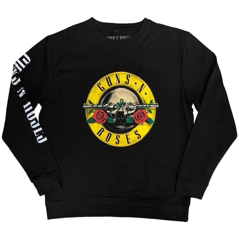 Classic Sweatshirt Logo Damen Schwarz L von Guns N Roses