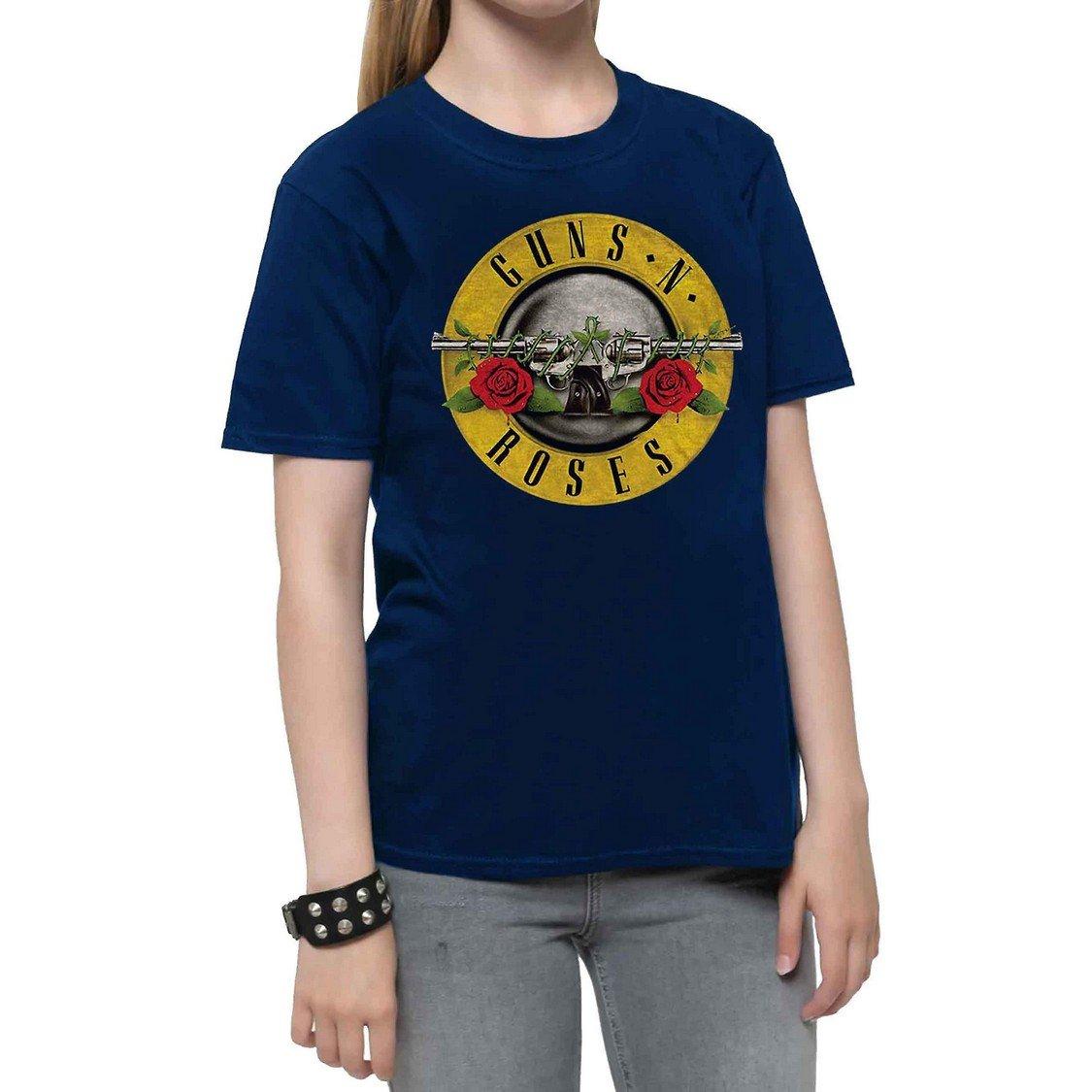 Guns N Roses - Classic TShirt, 104, Marine von Guns N Roses