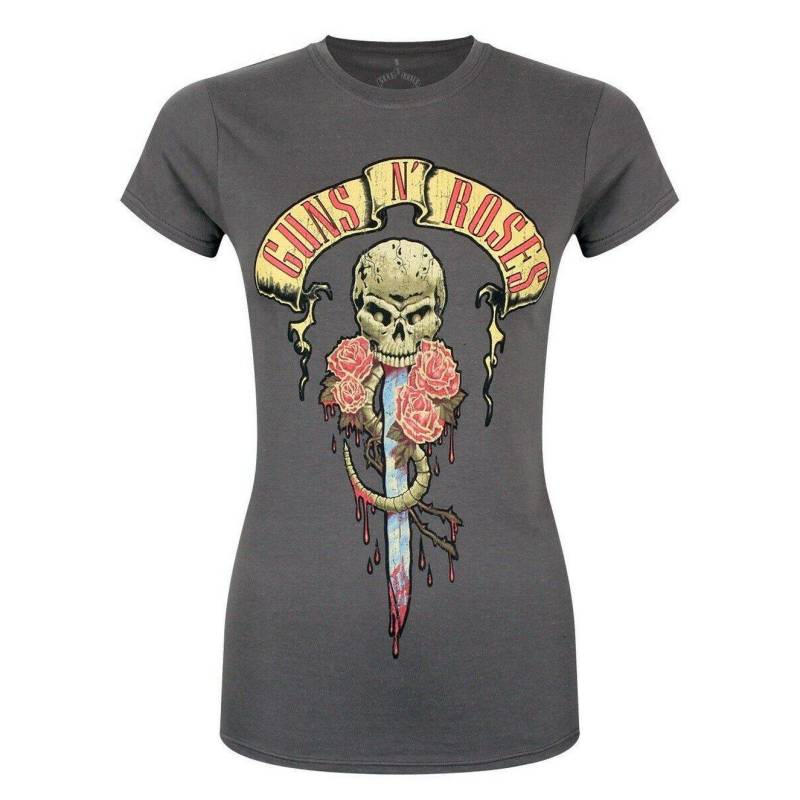 Dripping Dagger Tshirt Damen Grau M von Guns N Roses