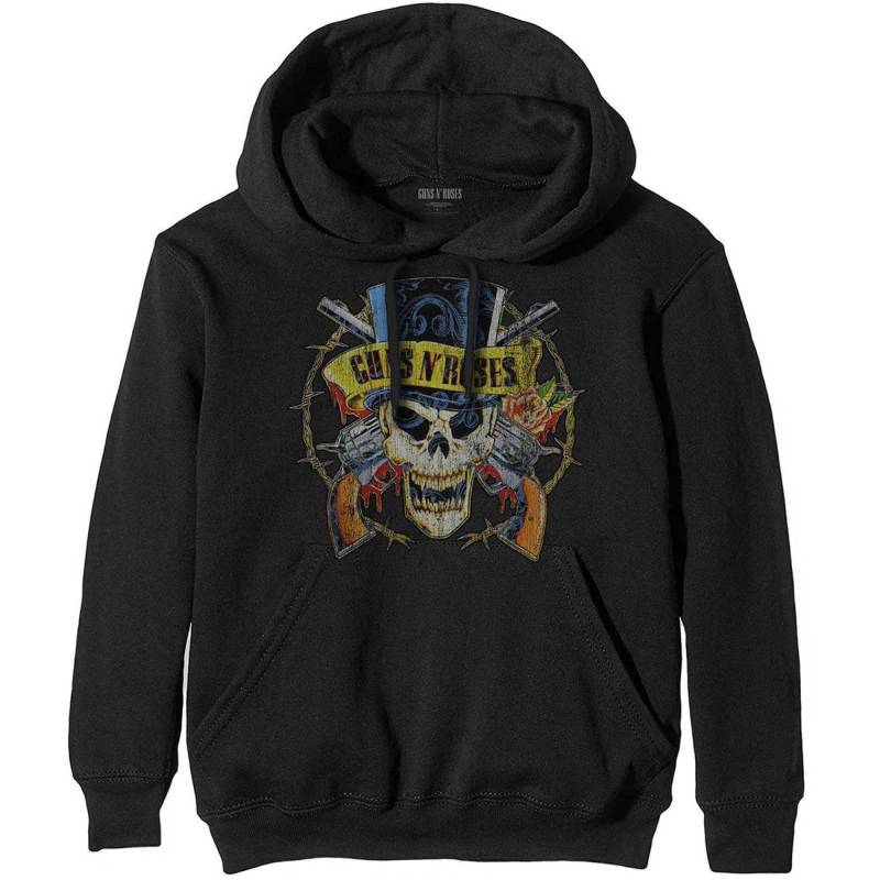 Guns N Roses - Kapuzenpullover, für Damen, Schwarz, Größe L von Guns N Roses