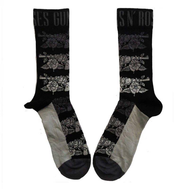 Knöchelsocken Damen Schwarz 40.5 von Guns N Roses