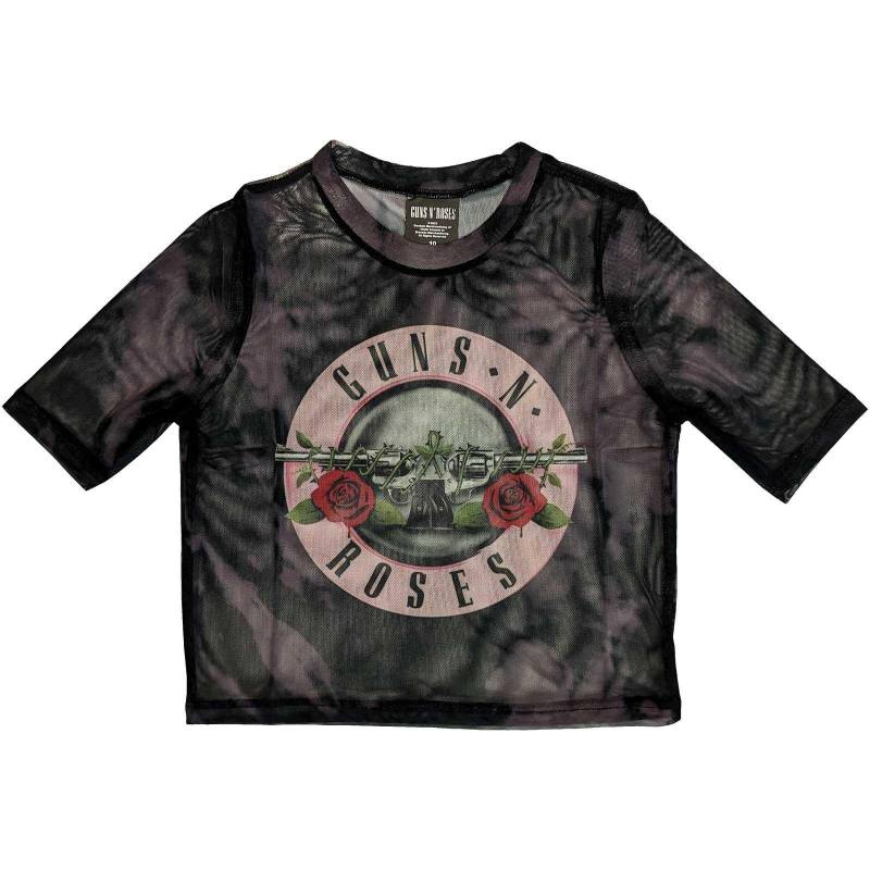 Guns N Roses - Kurzes Top, für Damen, Schwarz, Größe XXS von Guns N Roses