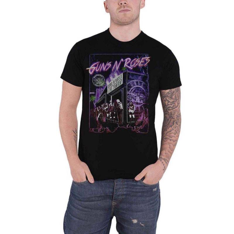 Sunset Boulevard Tshirt Damen Schwarz L von Guns N Roses