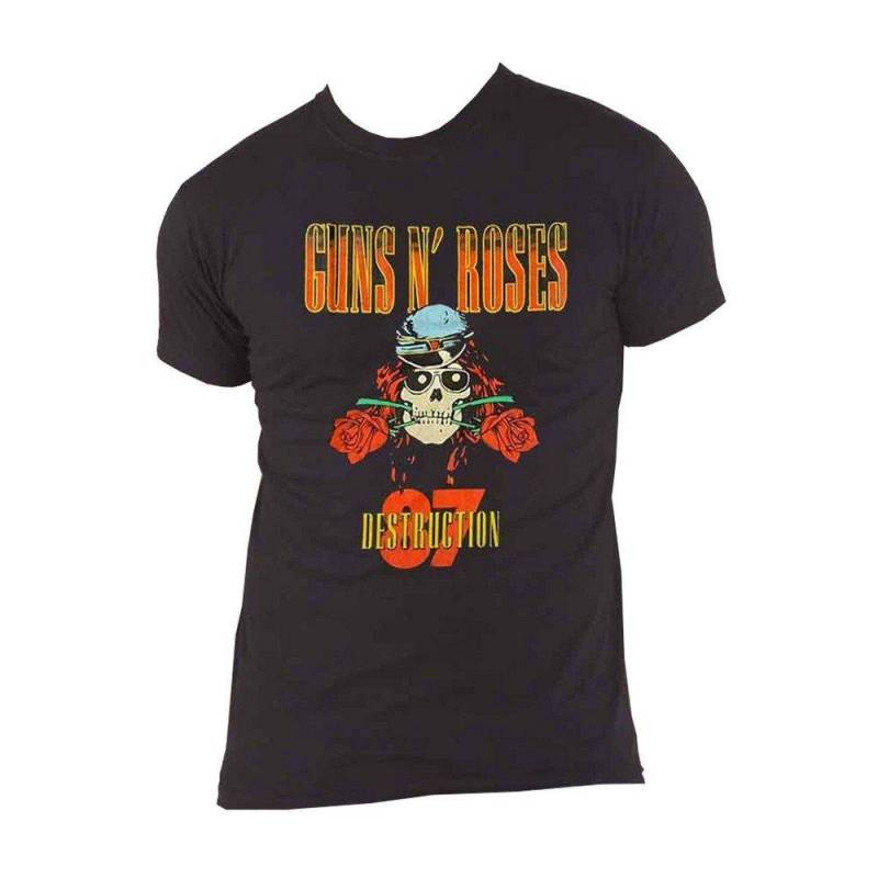 Guns N Roses - Tour ´87 TShirt, für Damen, Schwarz, Größe XL von Guns N Roses