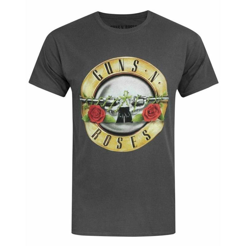 Tshirt Herren Charcoal Black S von Guns N Roses