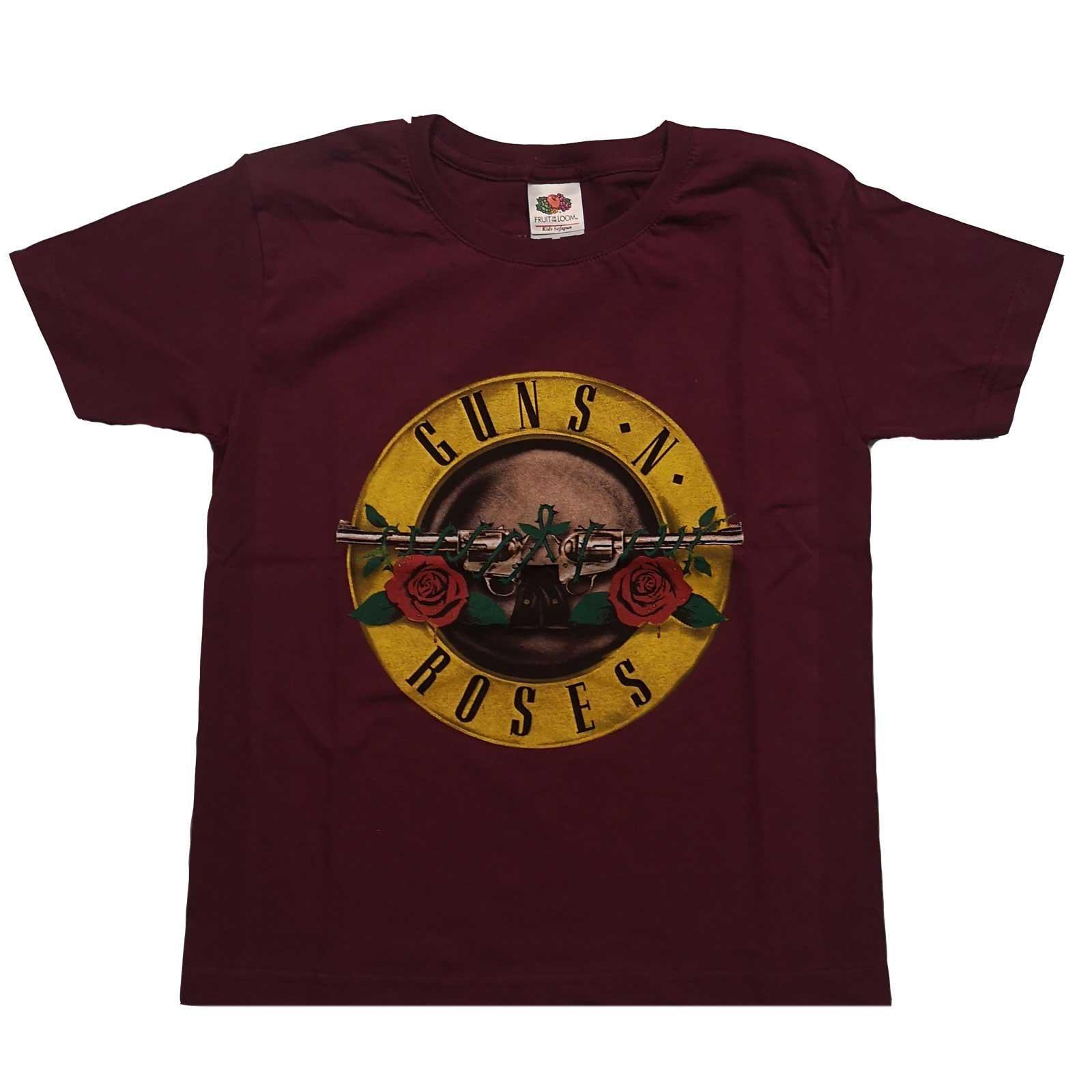 Guns N Roses - TShirt, 116, Bordeaux von Guns N Roses