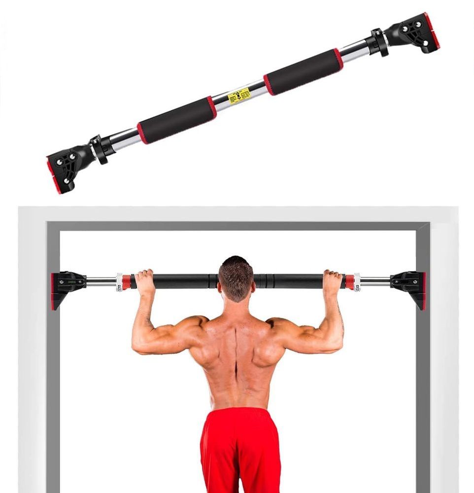 Profi Türreck Klimmzugstange Pull Up Bar mit Wasserwaage von Gym Universe