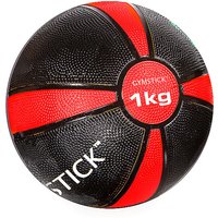 GYMSTICK Medizinball 1 kg schwarz von Gymstick