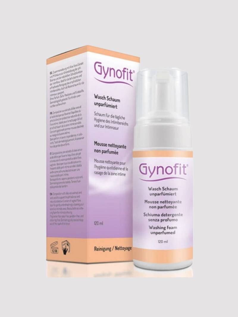 Gynofit Wasch Schaum Intimpflege, Violett, 120 Ml - Amorana von Gynofit