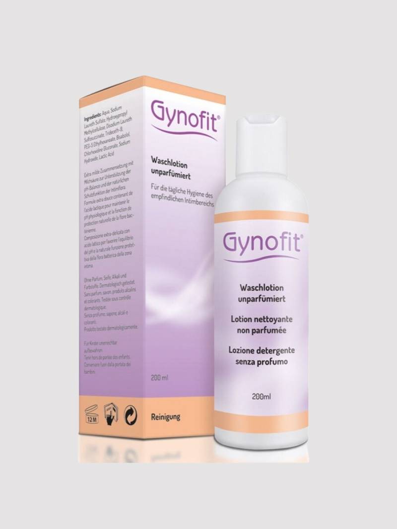 Gynofit Waschlotion (unparfümiert) Intimpflege, Violett, 200 Ml - Amorana von Gynofit