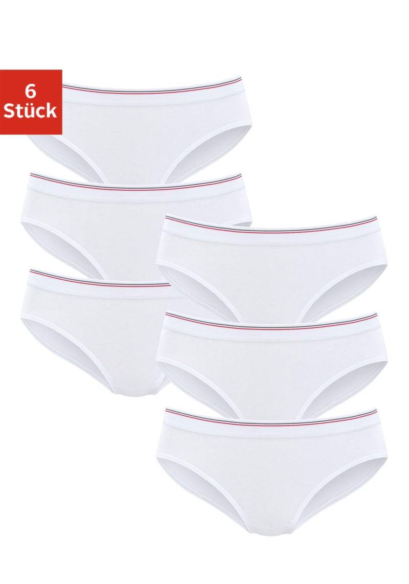 H.I.S Bikinislip, (6er-Pack), aus elastischer Baumwoll-Qualität von H.I.S