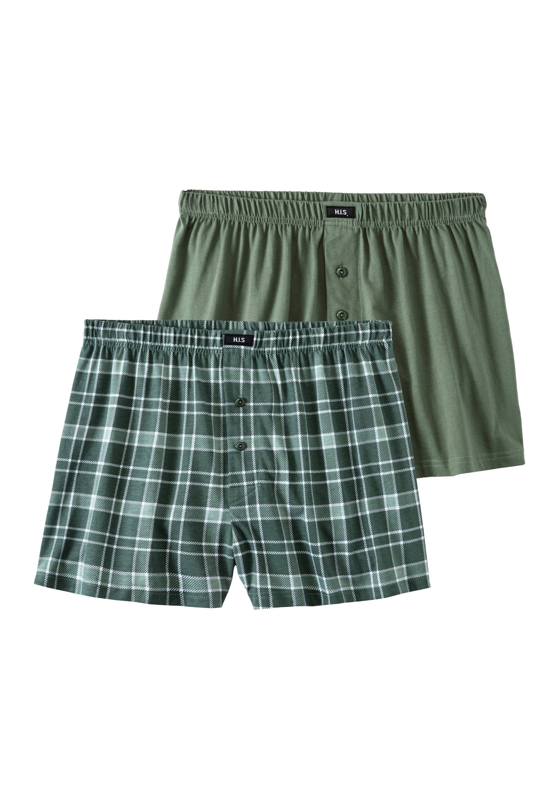 H.I.S Boxer »Boxershorts für Herren«, (Packung, 2 St.), in weiter Passform von H.I.S