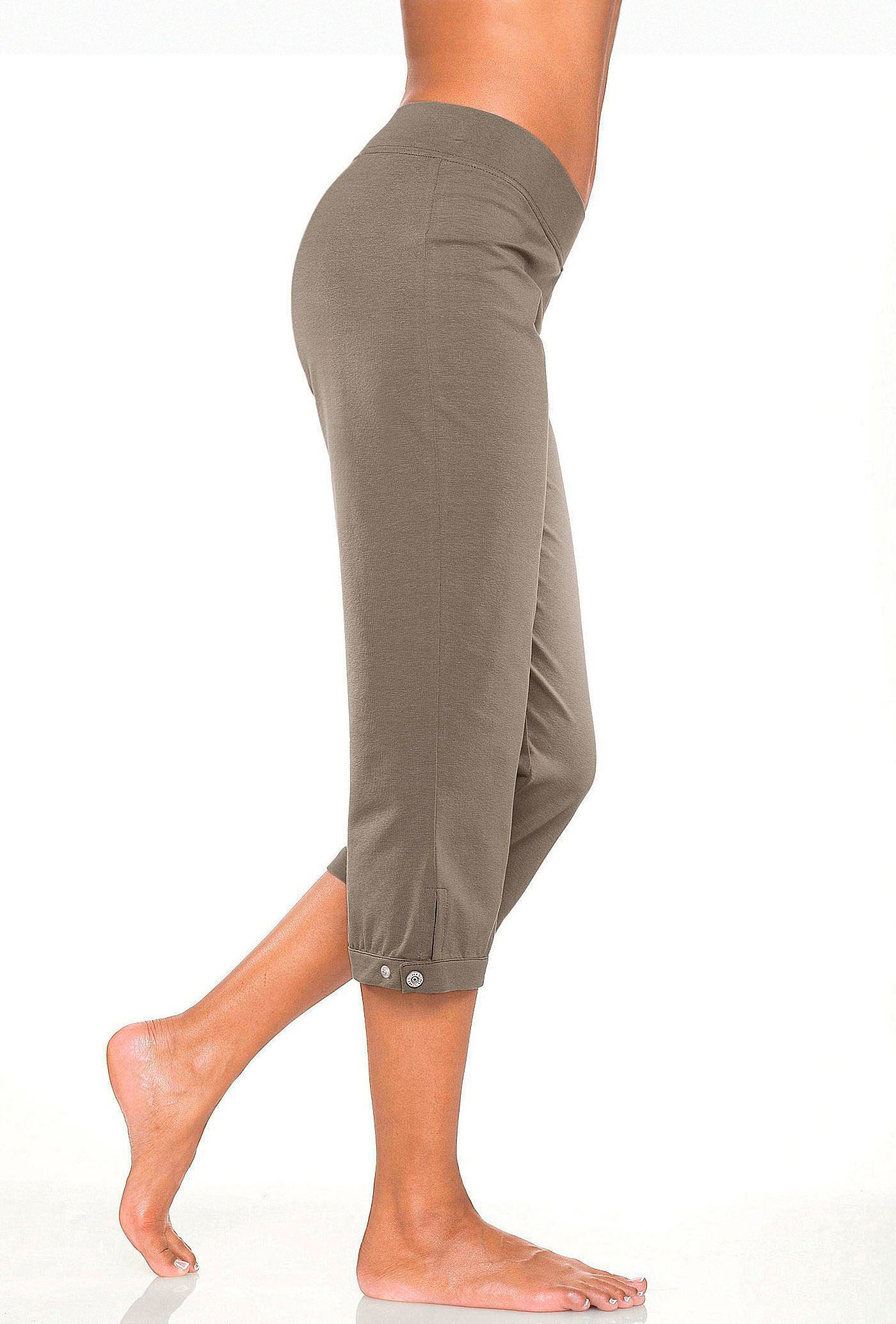 H.I.S Caprihose, mit verstellbarem Saum, Loungewear H.I.S Caprihose, mit verstellbarem Saum, Loungewear von H.I.S