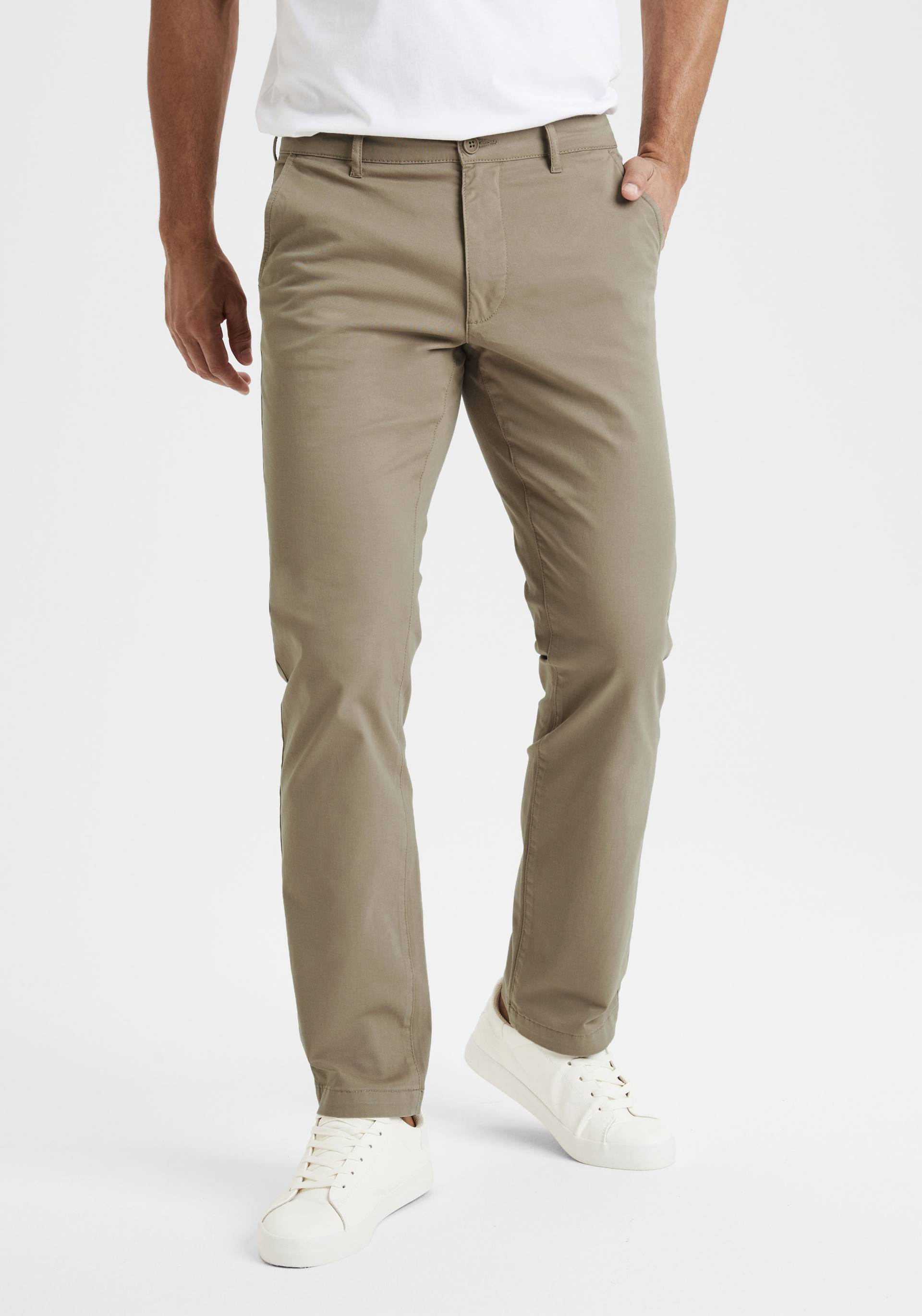 H.I.S Chinohose »regular-fit«, lange Hose, aus elastischer Baumwoll-Qualität H.I.S Chinohose »regular-fit«, lange Hose, aus elastischer Baumwoll-Qualität von H.I.S