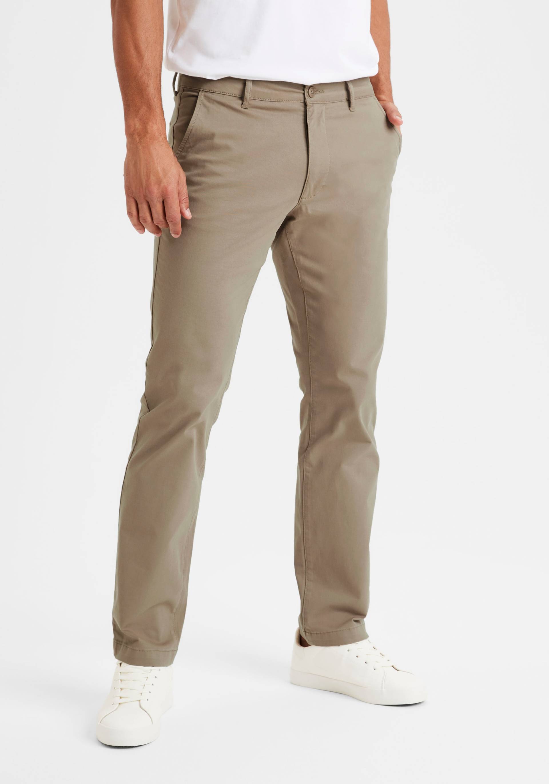 H.I.S Chinohose »regular-fit«, lange Hose, aus elastischer Baumwoll-Qualität H.I.S Chinohose »regular-fit«, lange Hose, aus elastischer Baumwoll-Qualität von H.I.S