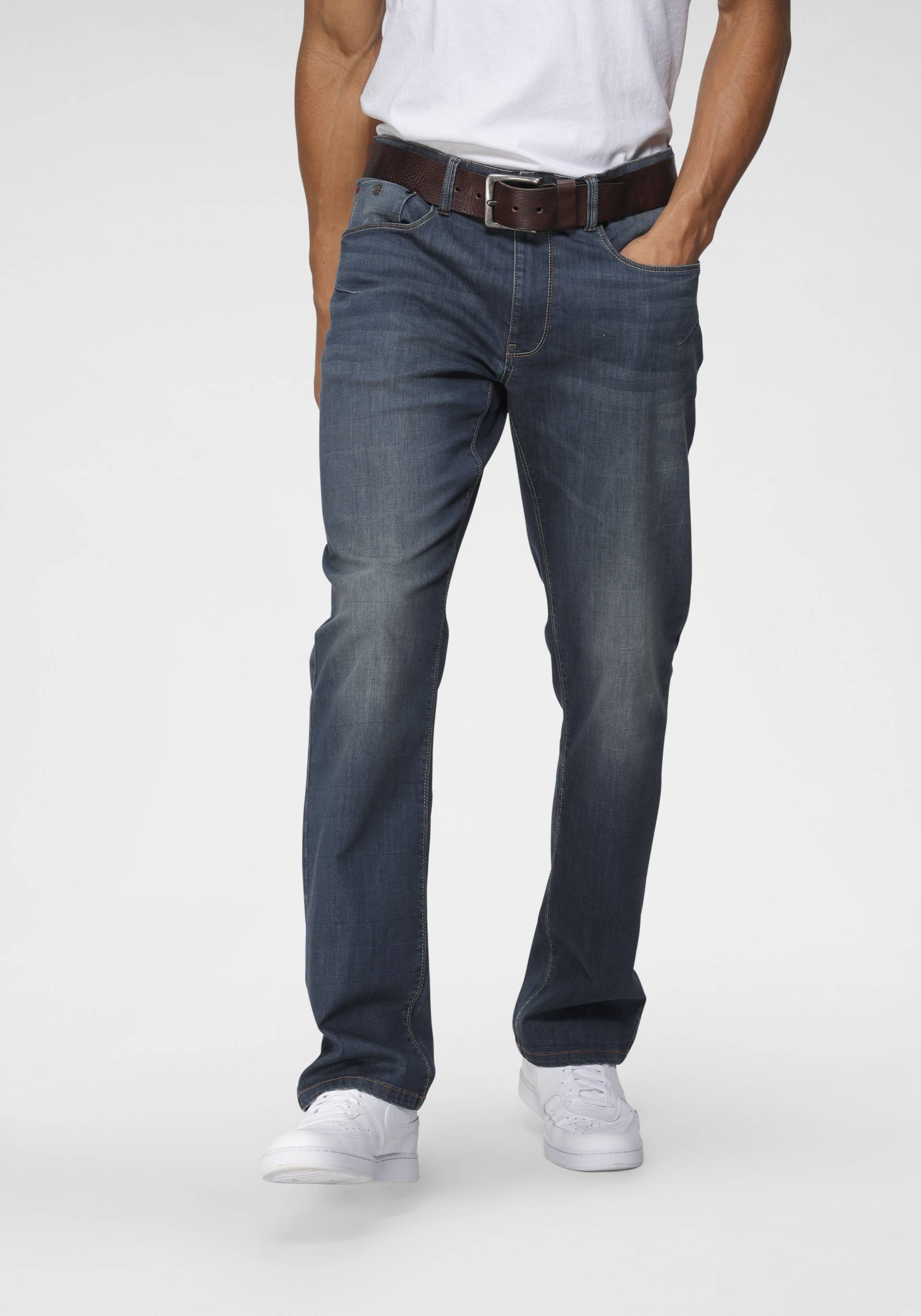 H.I.S Comfort-fit-Jeans »ANTIN«, bequeme Passform, gerades Bein, mit Used-Waschung H.I.S Comfort-fit-Jeans »ANTIN«, bequeme Passform, gerades Bein, mit Used-Waschung von H.I.S